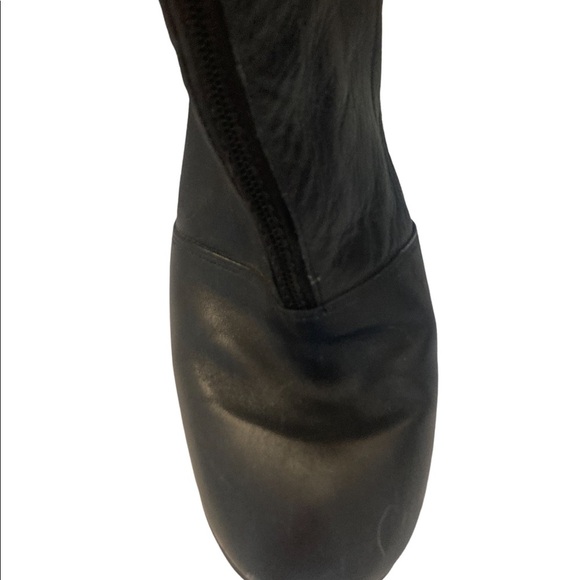 Vintage Navy Boots With Front Zipper - Picture 3 of 8